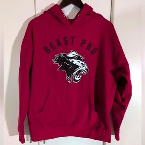 Independent Trading Company Beast Pro Pullover Hoodie Sweatshirt Size Large